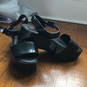 Melissa wedge platform shoes  7
